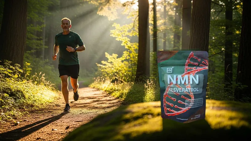 Active man over 50 — NMN and Resveratrol for vitality, heart health and longevity