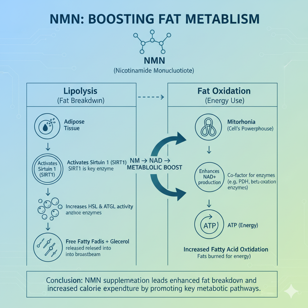 Lipolysis and NMN graphic